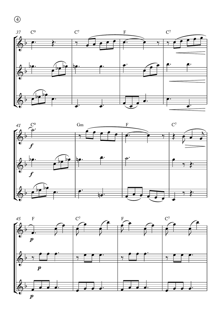 Barcarolle Chamber Music scores gallery preview page 4