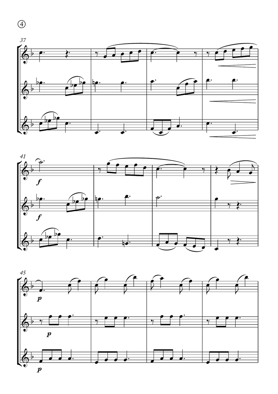 Barcarolle Chamber Music scores gallery preview page 4
