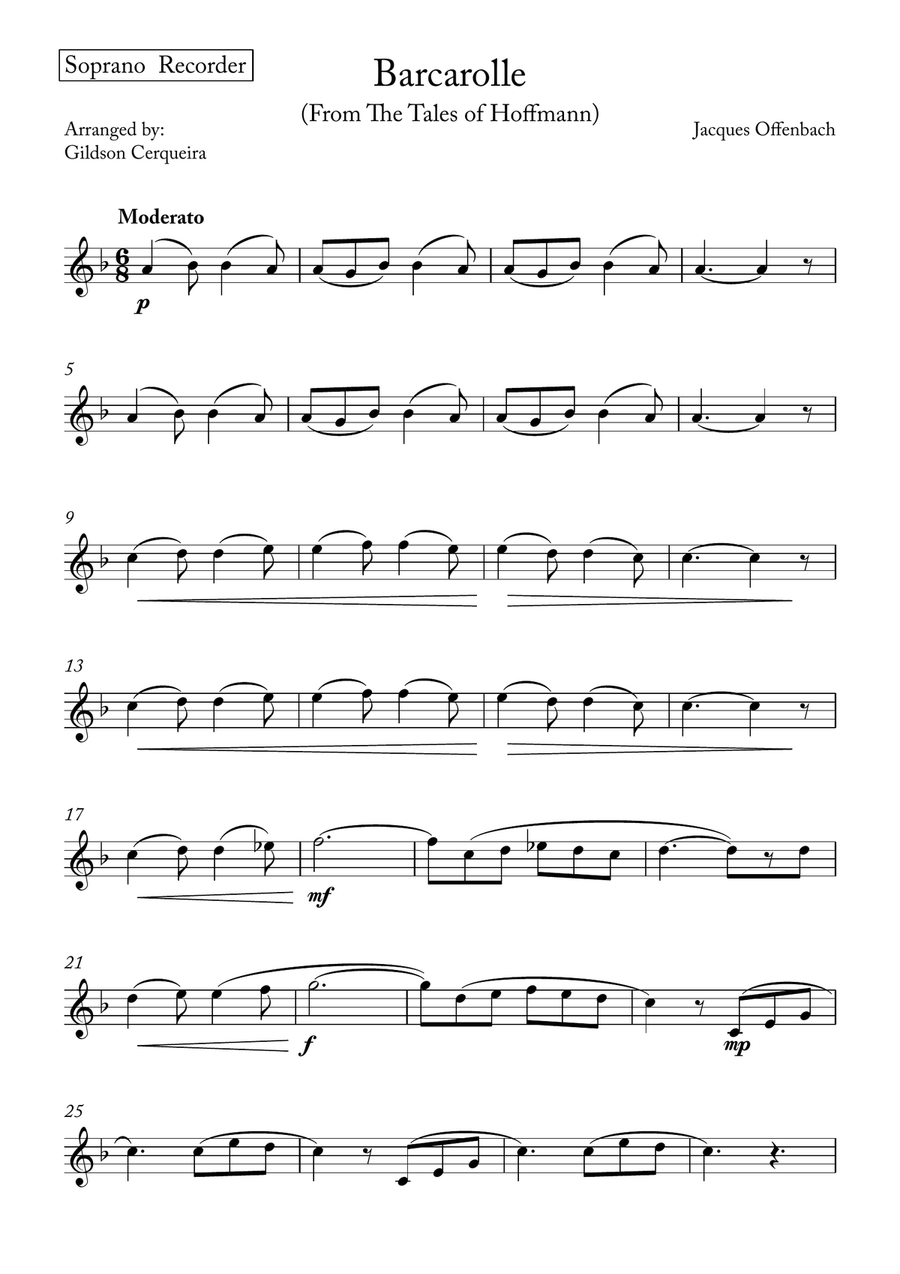 Barcarolle Chamber Music scores gallery preview page 6
