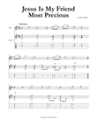 Jesus Is My Friend Most Precious