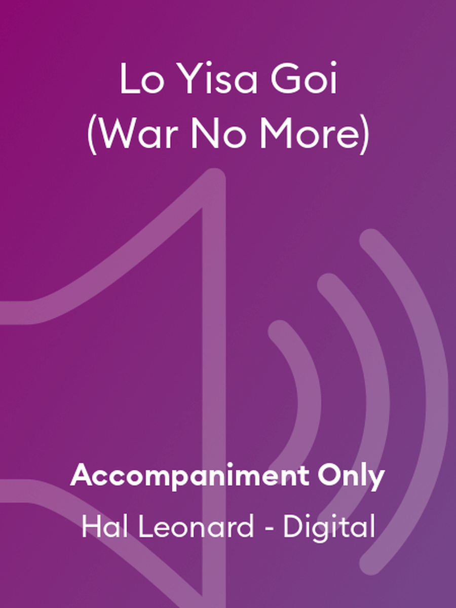 Lo Yisa Goi (War No More) Choir scores gallery preview page 1