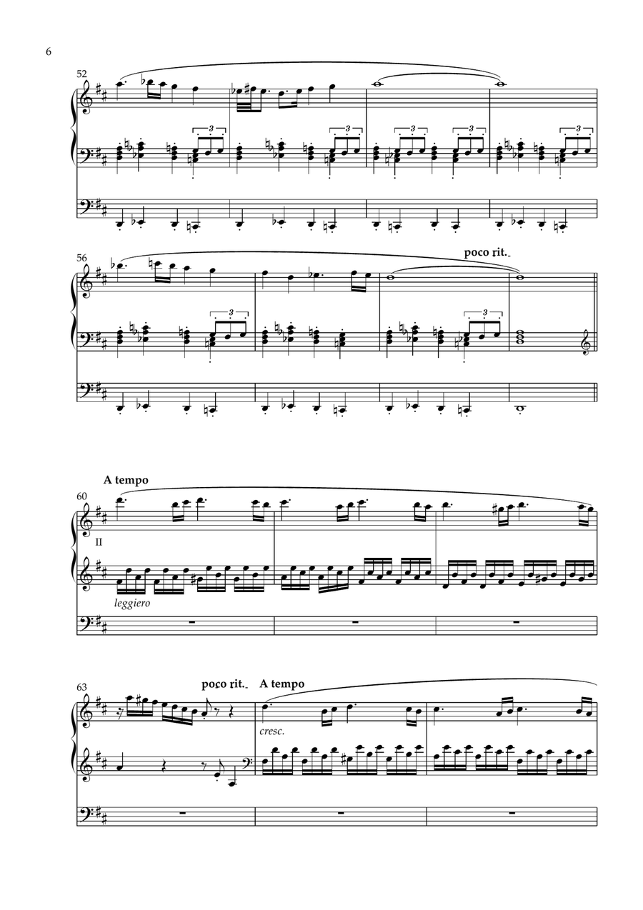 Ouverture Psalm 68 'Geloofd zij God met diepst ontzag' Organ Solo scores gallery preview page 6