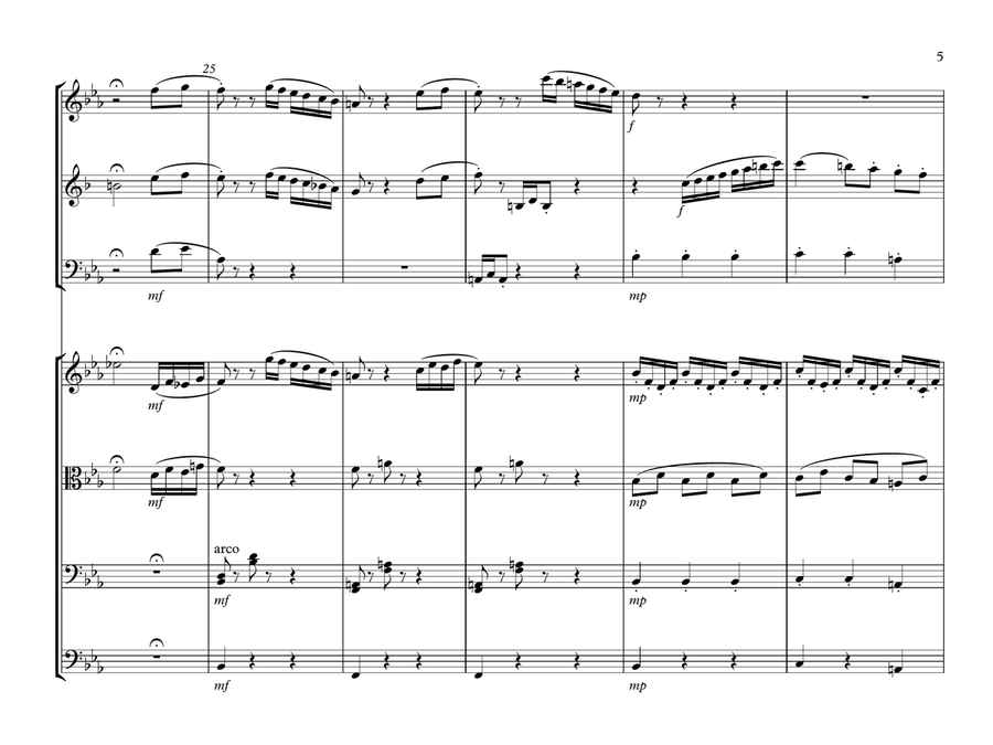 Sonate Opus 69 Sonate Opus 69 Small Ensemble scores gallery preview page 5