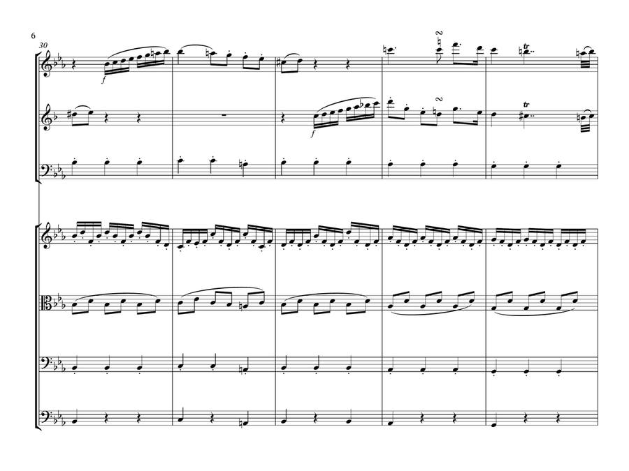 Sonate Opus 69 Sonate Opus 69 Small Ensemble scores gallery preview page 6
