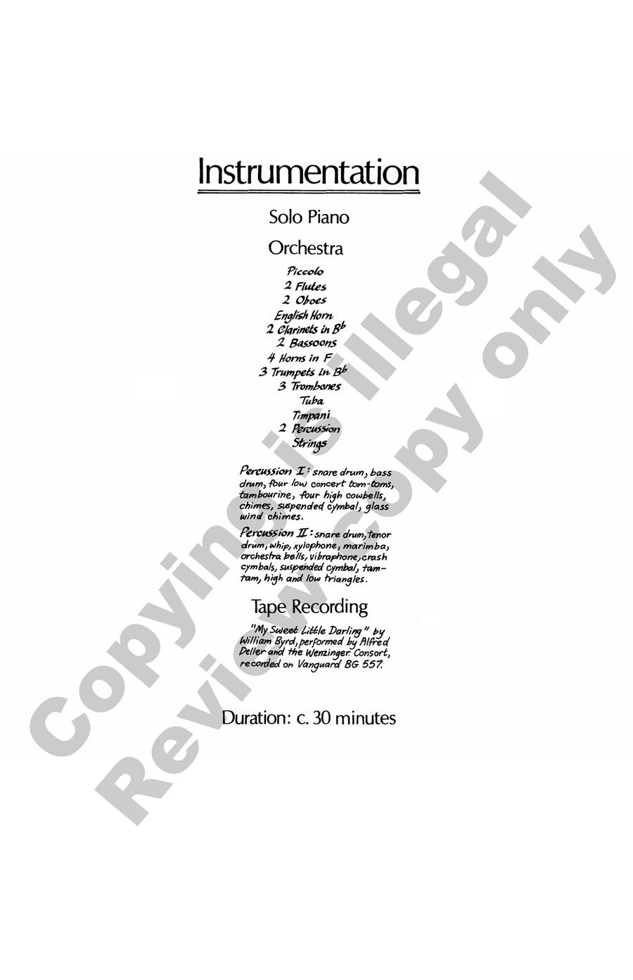 Piano Concerto Piano Concerto Full Orchestra scores gallery preview page 3