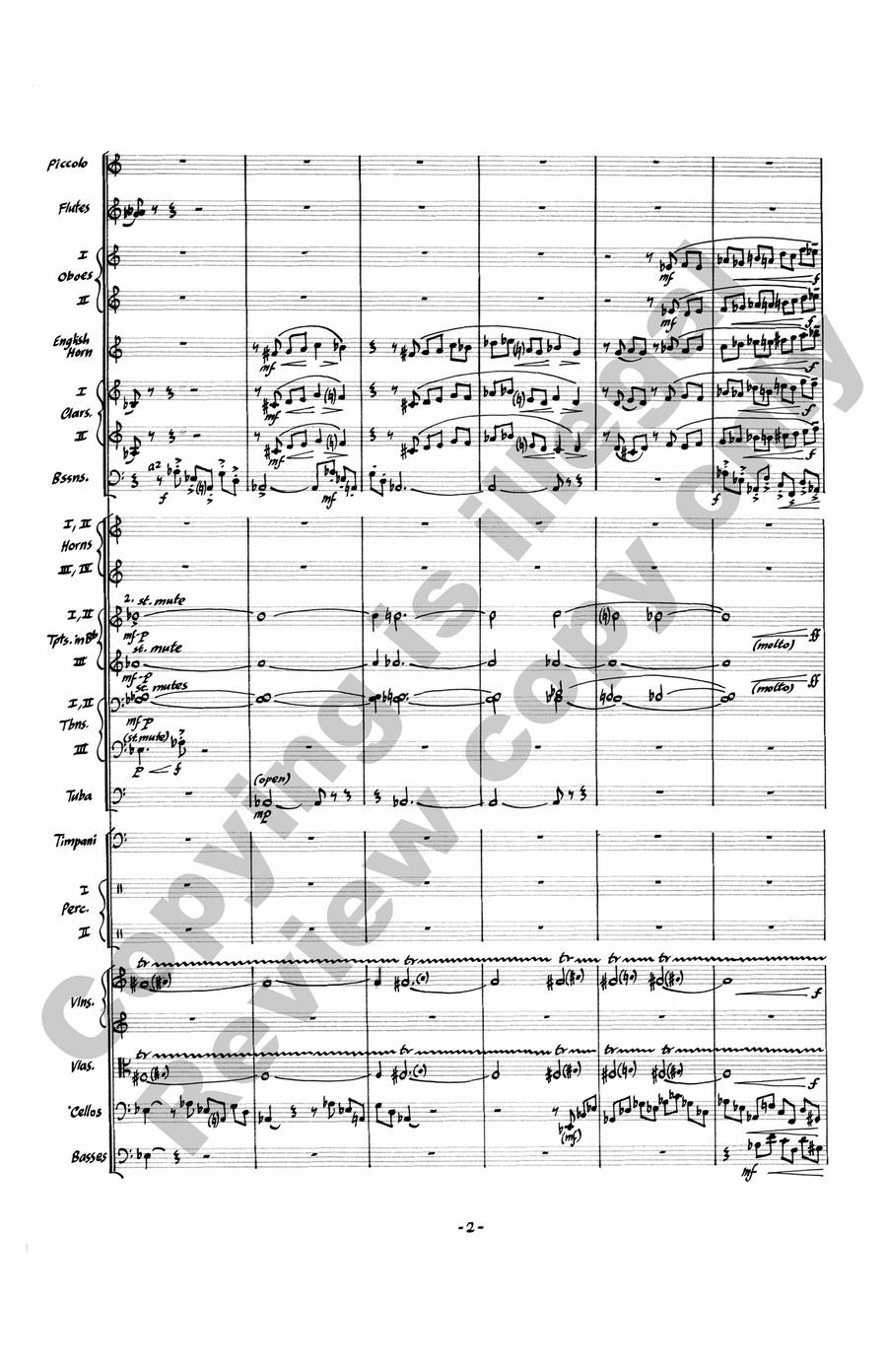 Piano Concerto Piano Concerto Full Orchestra scores gallery preview page 5