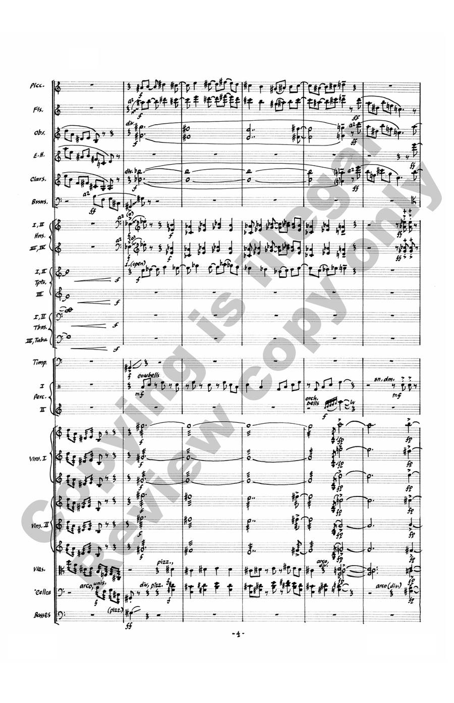 Piano Concerto Piano Concerto Full Orchestra scores gallery preview page 7