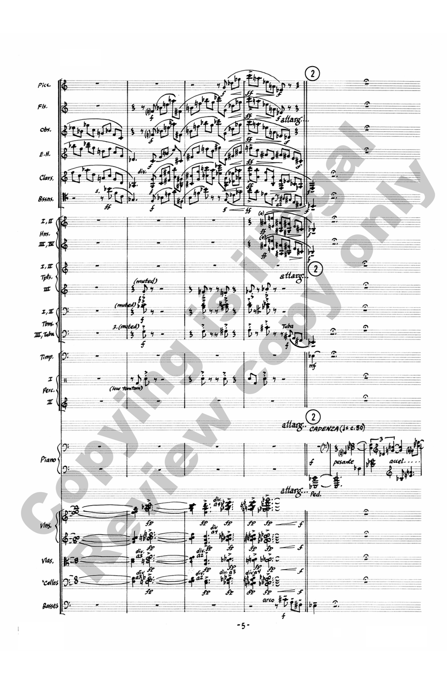 Piano Concerto Piano Concerto Full Orchestra scores gallery preview page 8