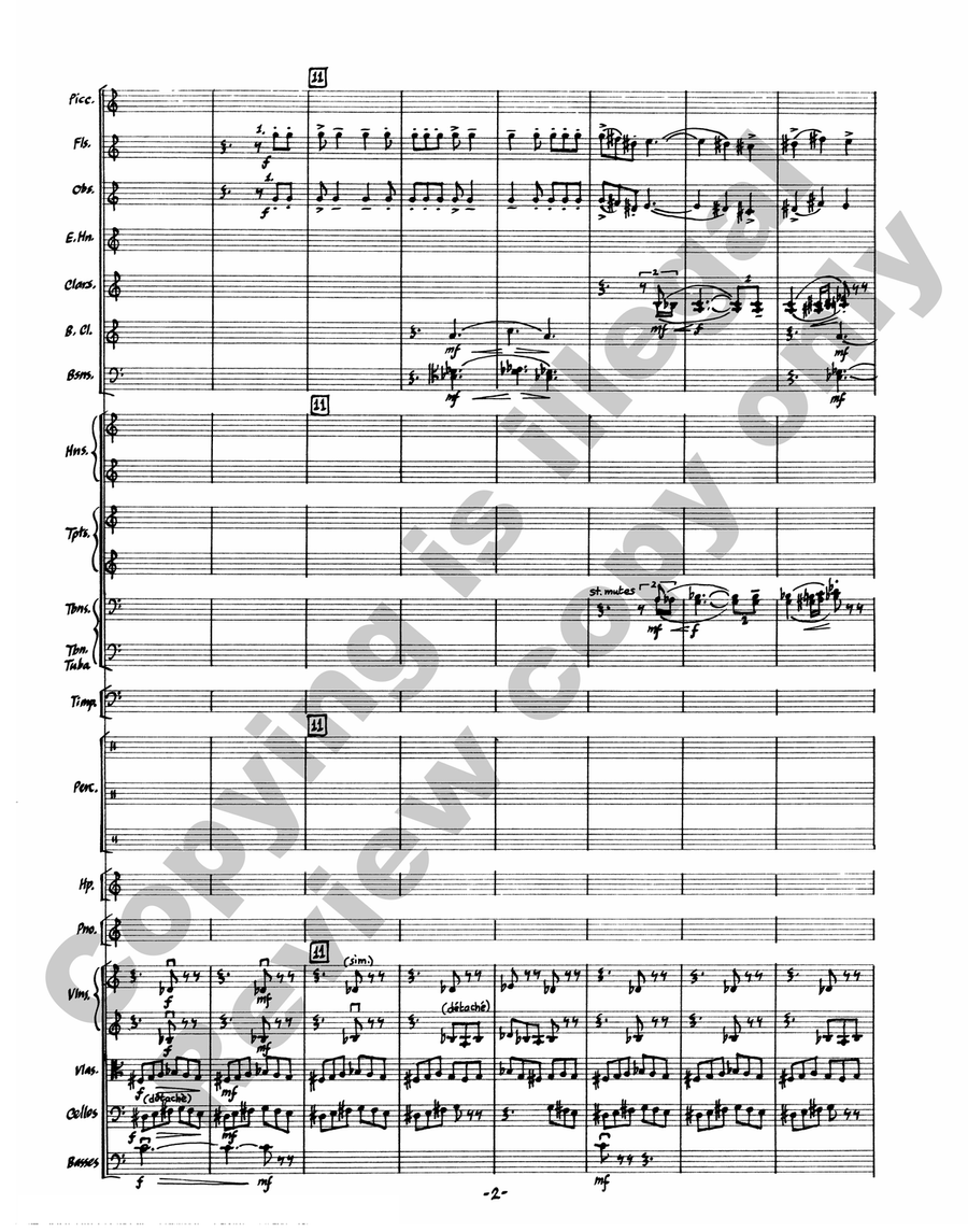 Sprint Sprint Full Orchestra scores gallery preview page 5