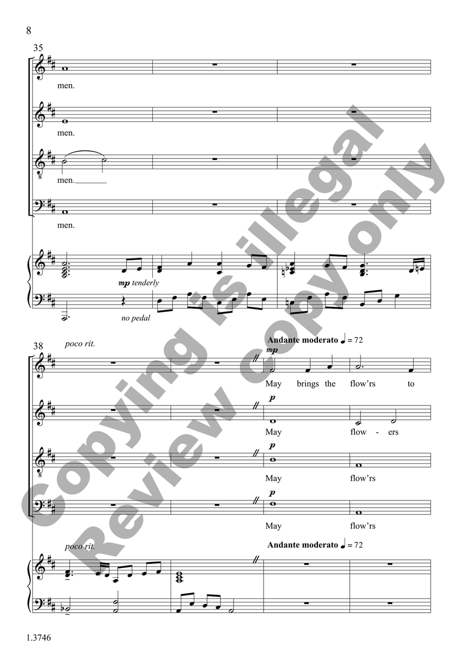 Oh It Were Sweet Oh It Were Sweet 4-Part scores gallery preview page 8