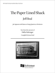 The Paper Lined Shack (Piano/Vocal Score)