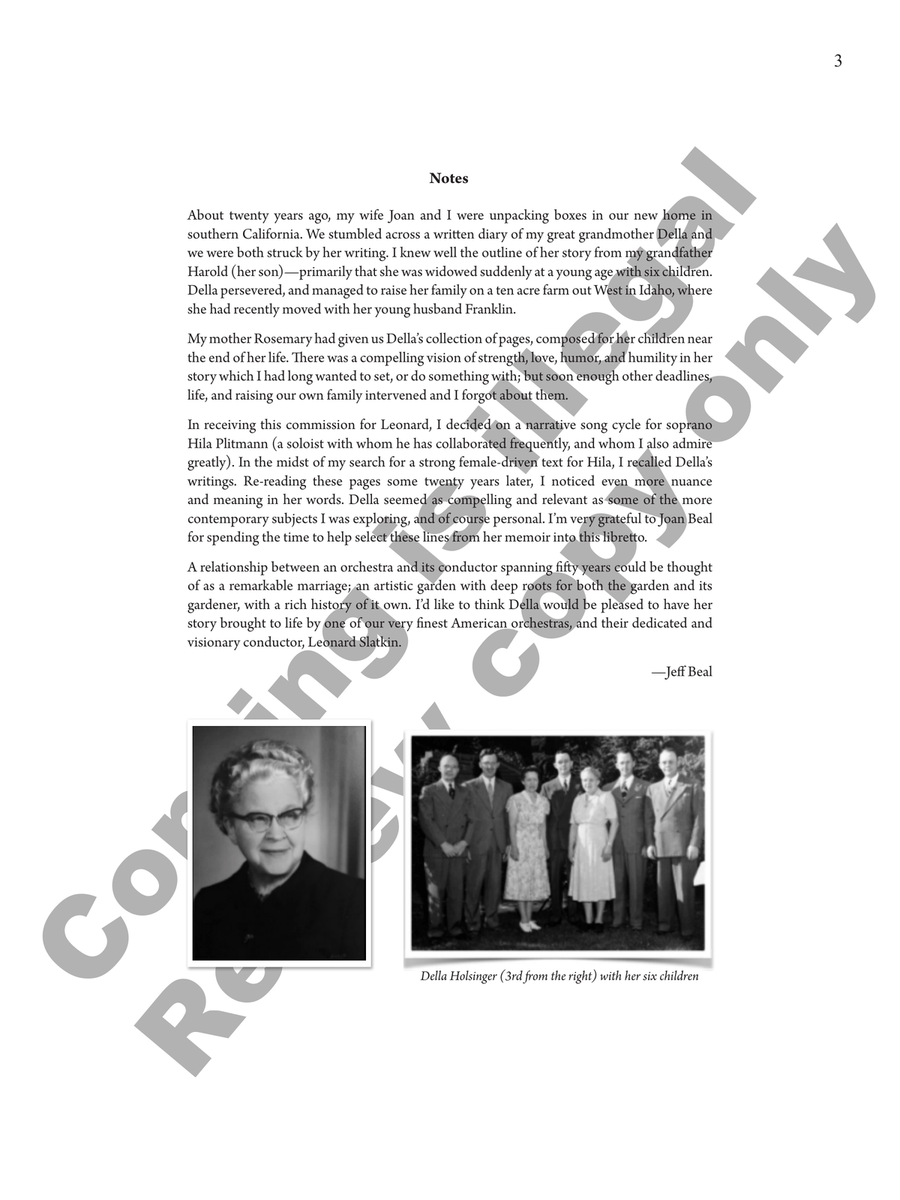 The Paper Lined Shack (Piano/Vocal Score) Cello scores gallery preview page 3