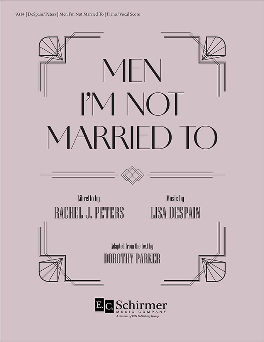 Men I'm Not Married To (Piano/Vocal Score) B-Flat Clarinet scores gallery preview page 1