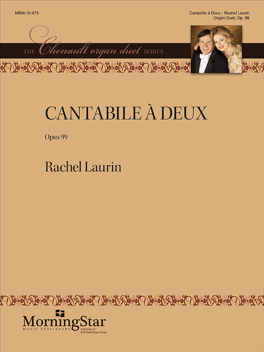 Cantabile à Deux, Op. 99 Cantabile à Deux, Op. 99 Organ scores gallery preview page 1