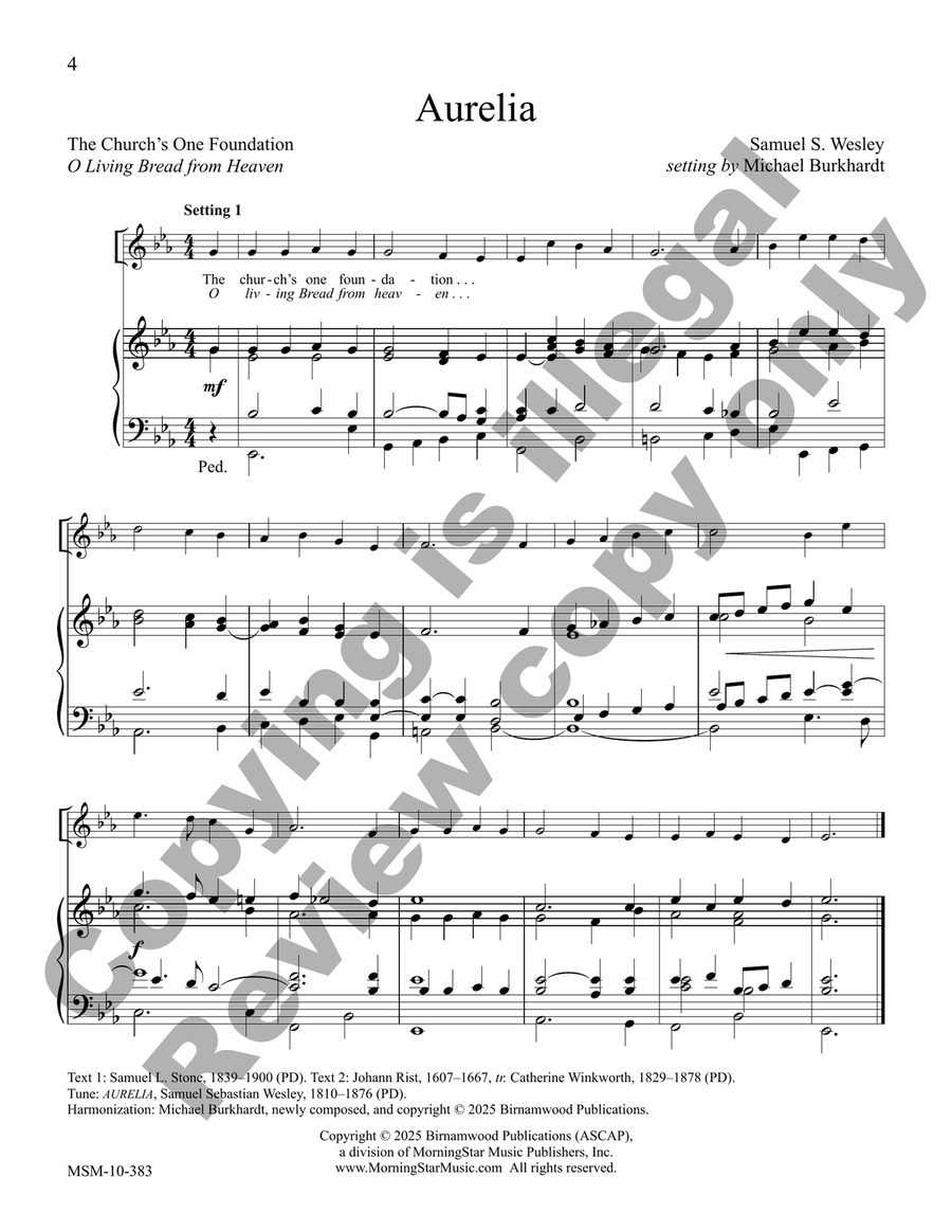 As Though the Whole Creation Cried, Volume 3 Organ scores gallery preview page 3