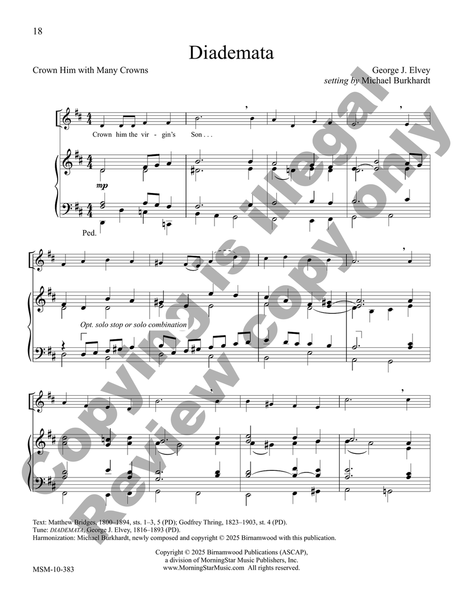 As Though the Whole Creation Cried, Volume 3 Organ scores gallery preview page 8
