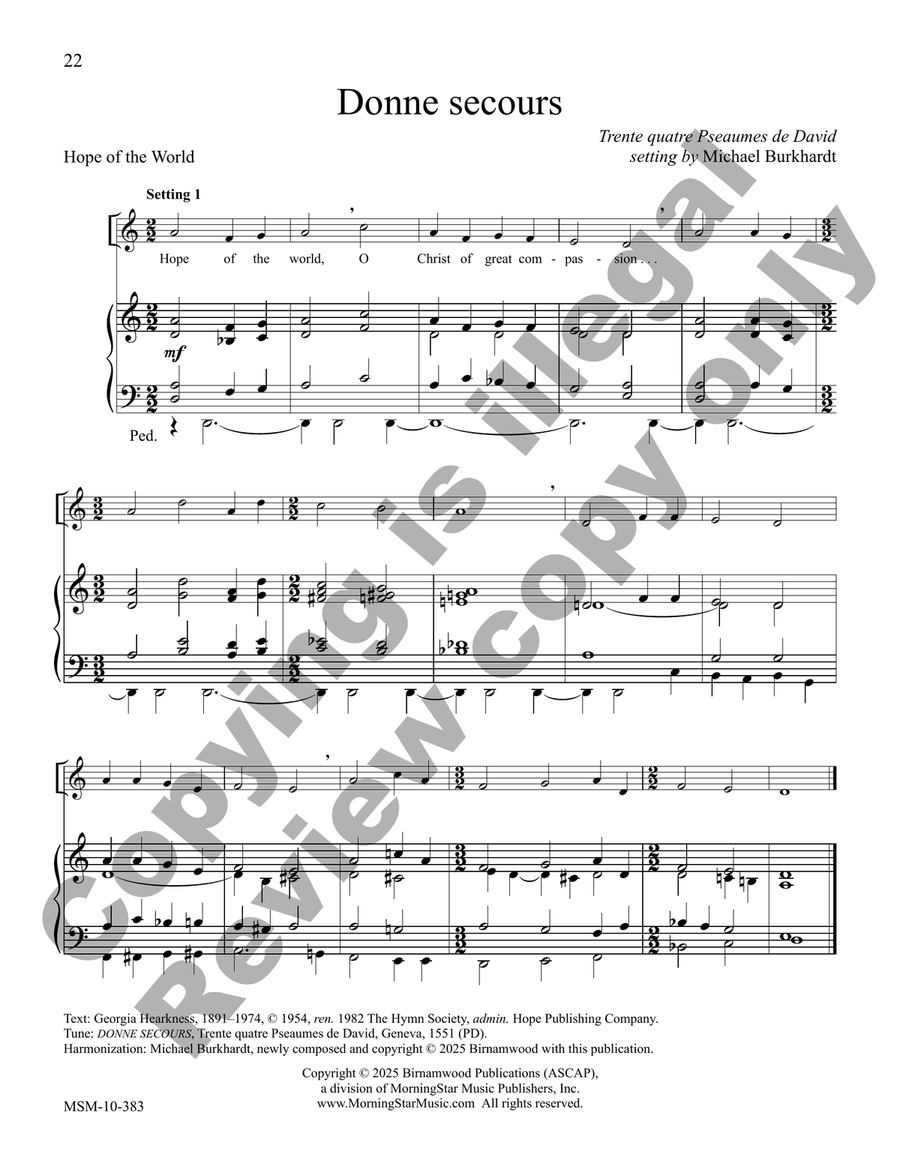 As Though the Whole Creation Cried, Volume 3 Organ scores gallery preview page 9