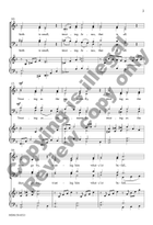 Simply Trusting (Choral Score) 4-Part scores gallery preview page 3