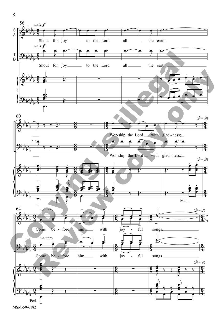 Joyful Songs Joyful Songs Divisi scores gallery preview page 7