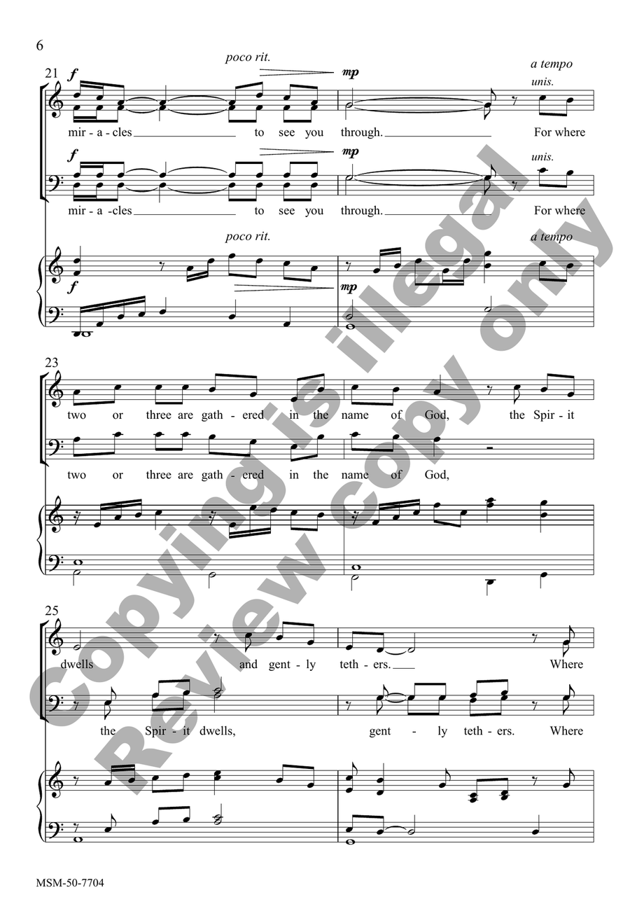 For Whom Shall We Pray? For Whom Shall We Pray? 4-Part scores gallery preview page 5