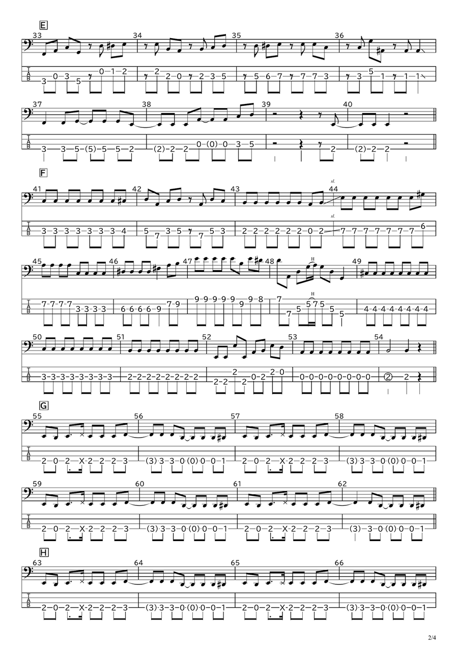 The Blessing Acoustic Guitar scores gallery preview page 2