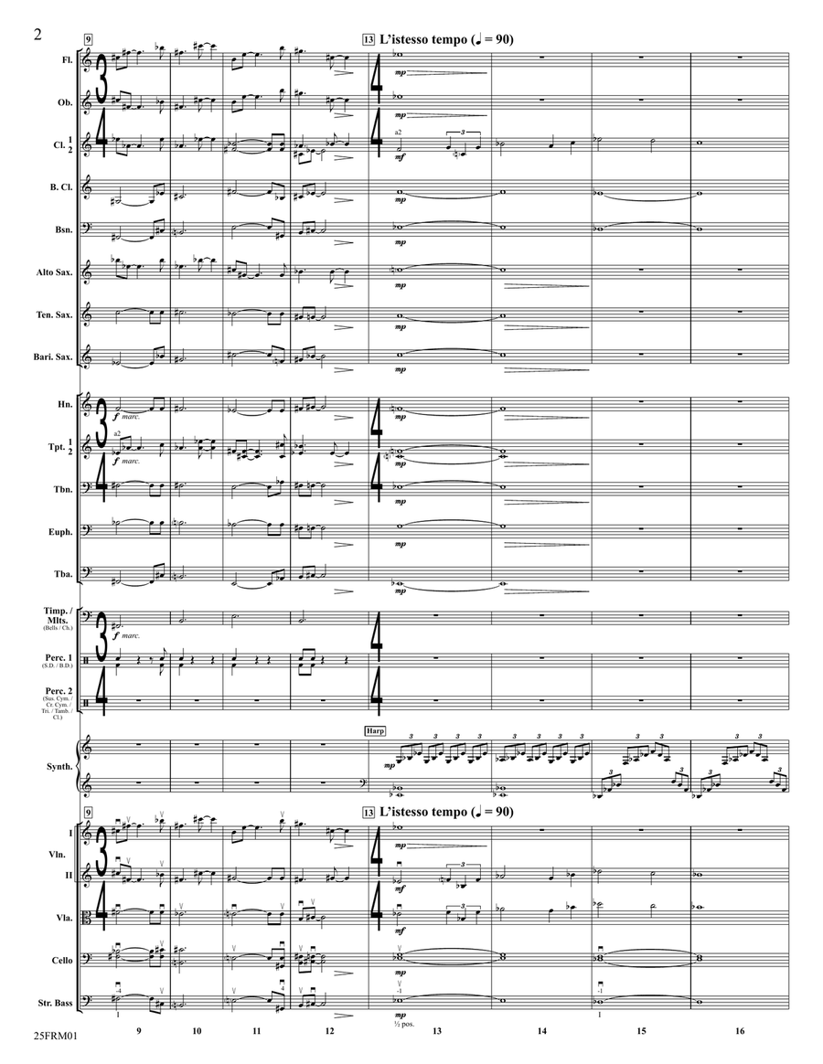 Soarin' Over California Full Orchestra scores gallery preview page 4
