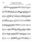 Fugue in D minor