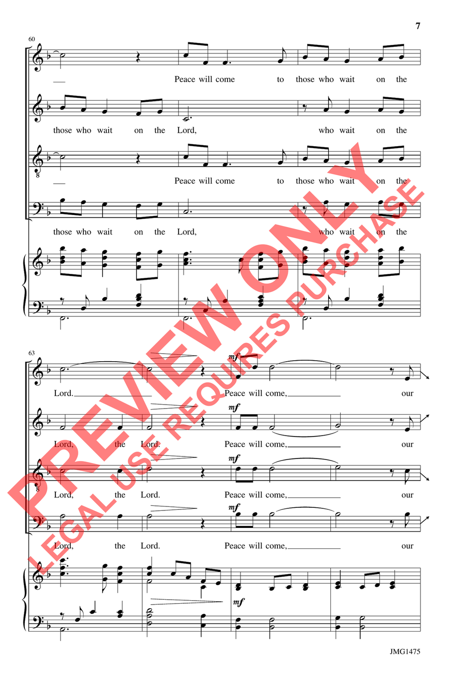 Advent Peace - Orchestration 4-Part scores gallery preview page 7