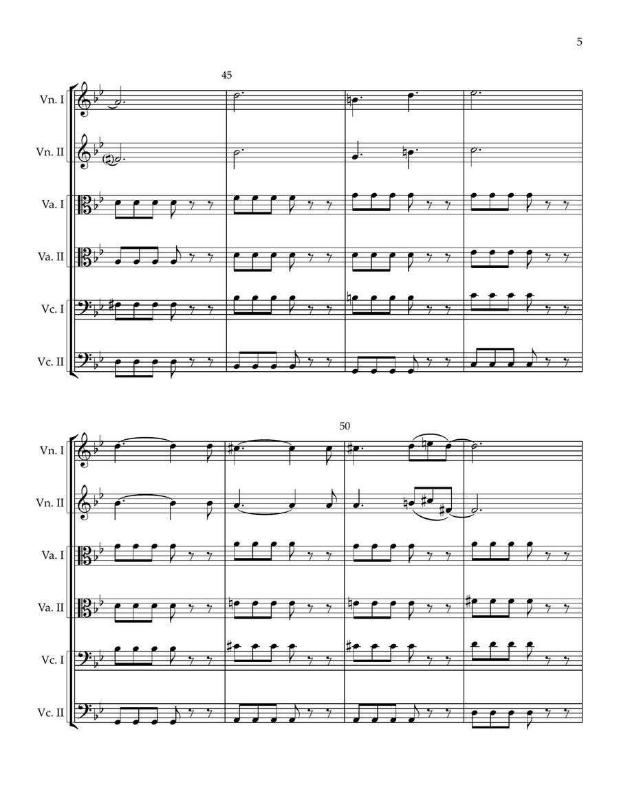To Know Him Is To Love Him String Orchestra scores gallery preview page 5