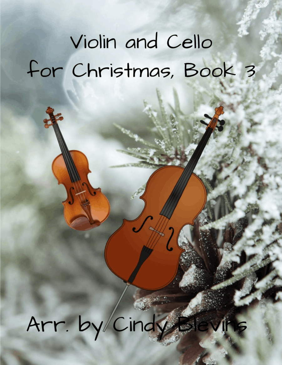 Violin and Cello for Christmas, Book 3 (12 Arrangements) String Duet scores gallery preview page 1