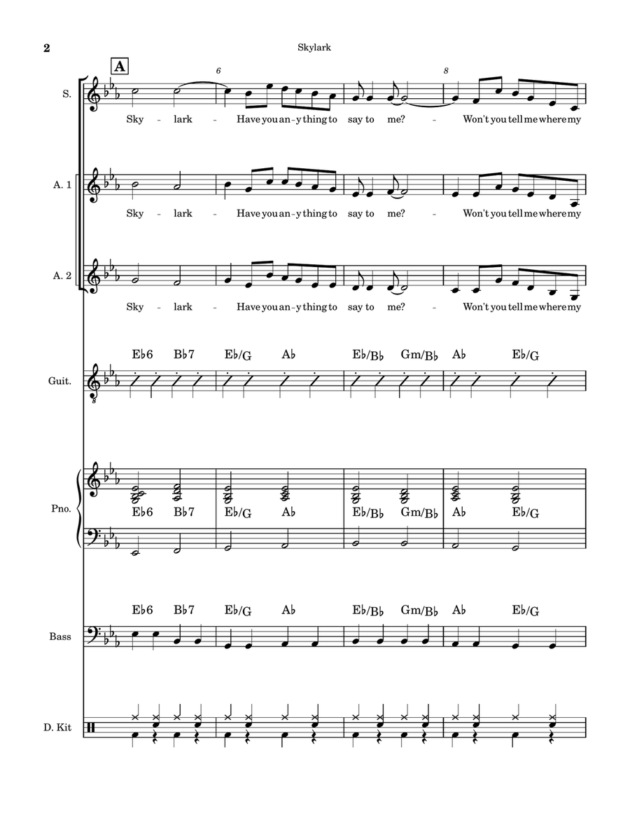 Skylark Women's Choir scores gallery preview page 2