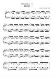 Preludio Ⅱ BWV 847 - Johann Sebastian Bach