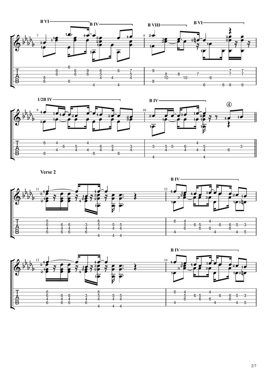 From The Start From The Start Acoustic Guitar scores gallery preview page 2
