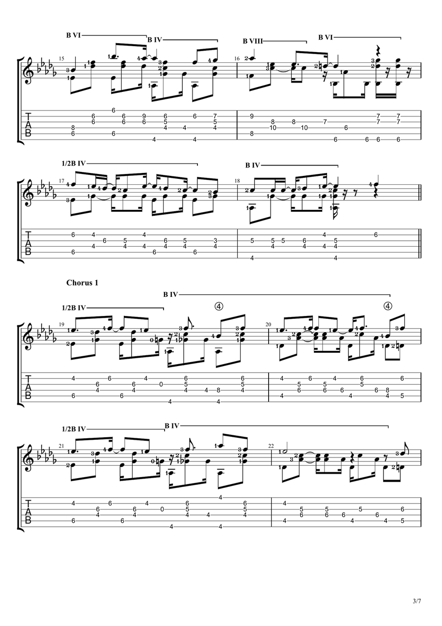 From The Start From The Start Acoustic Guitar scores gallery preview page 3