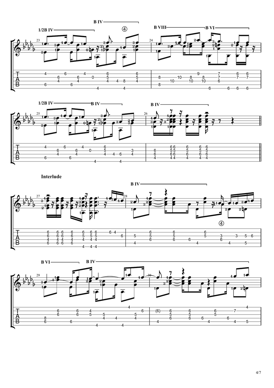 From The Start From The Start Acoustic Guitar scores gallery preview page 4