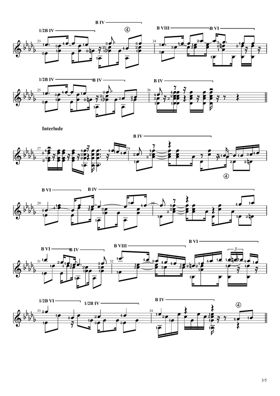 From The Start From The Start Acoustic Guitar scores gallery preview page 3
