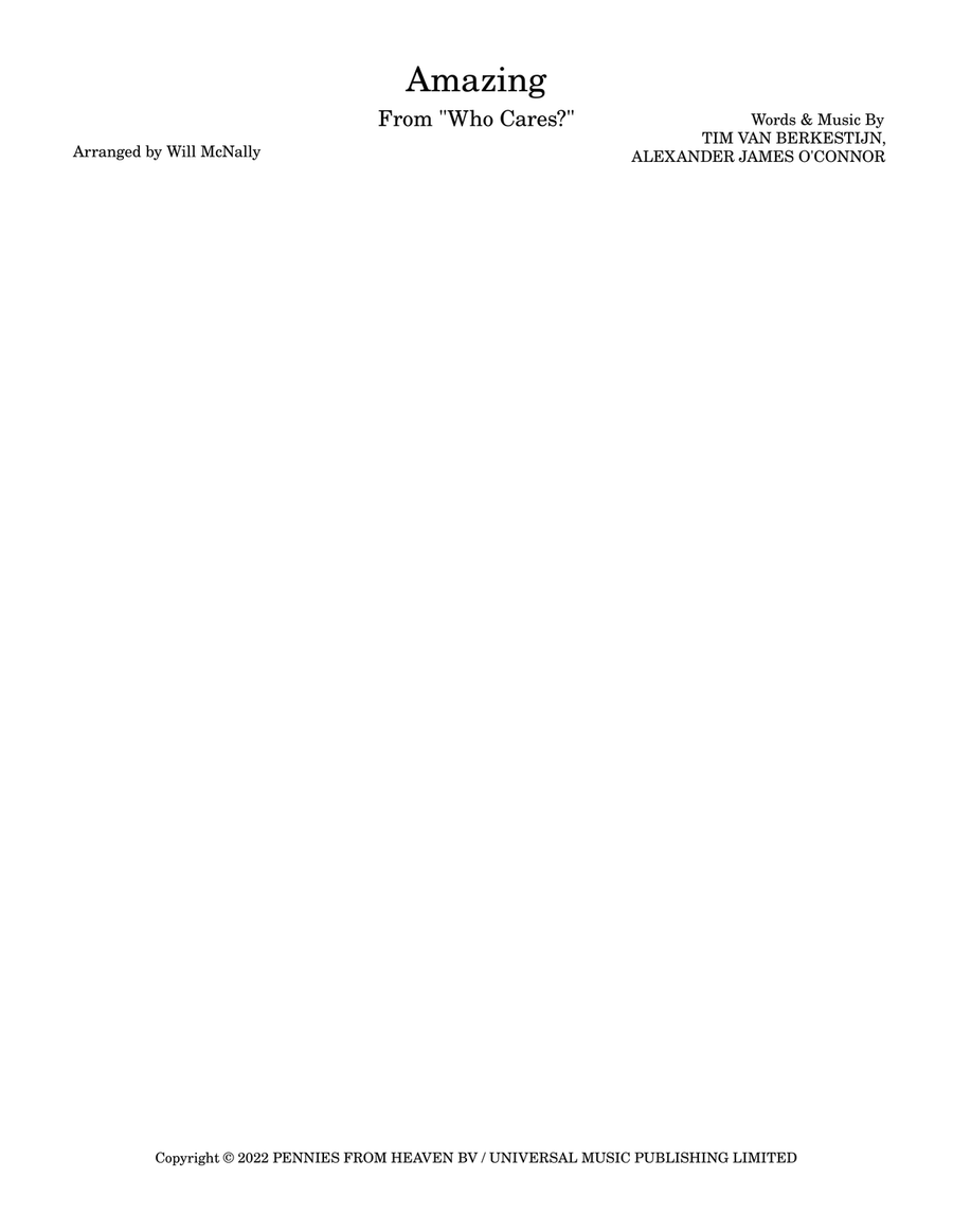 Amazing Amazing Marching Band scores gallery preview page 1