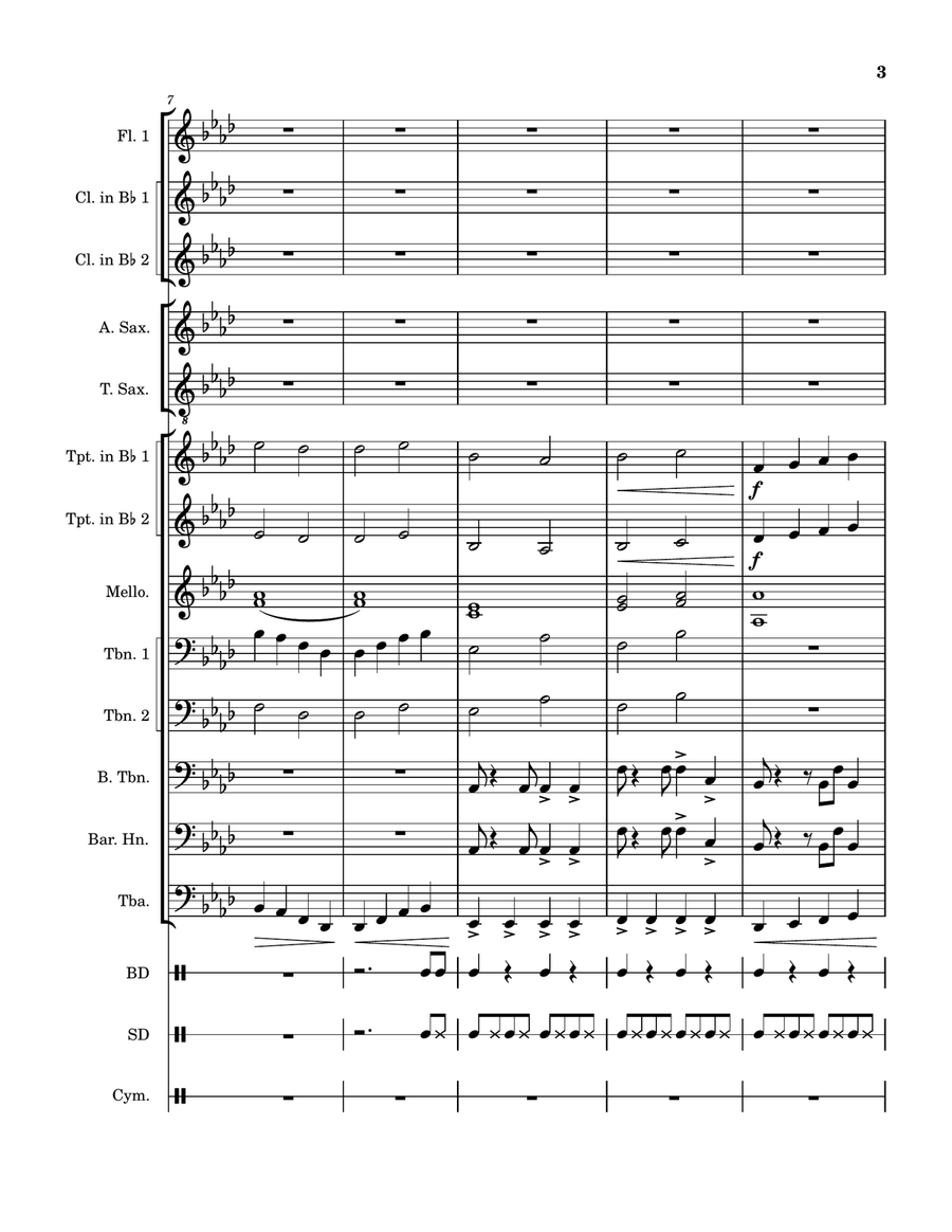 Amazing Amazing Marching Band scores gallery preview page 3