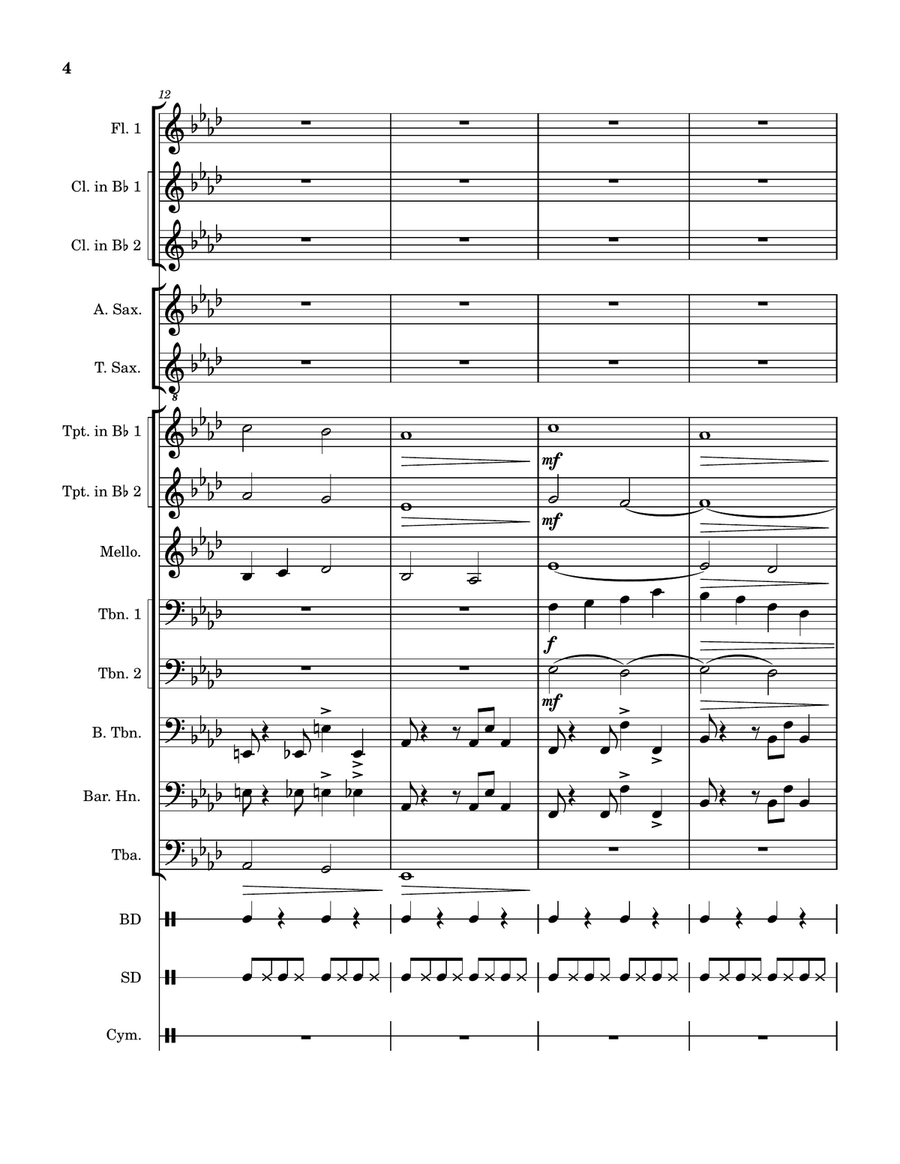 Amazing Amazing Marching Band scores gallery preview page 4