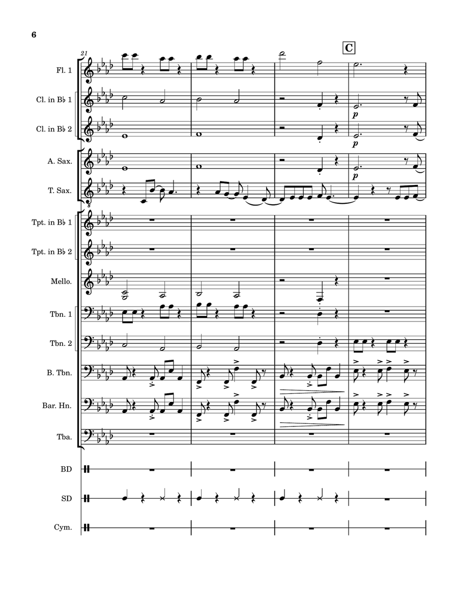 Amazing Amazing Marching Band scores gallery preview page 6