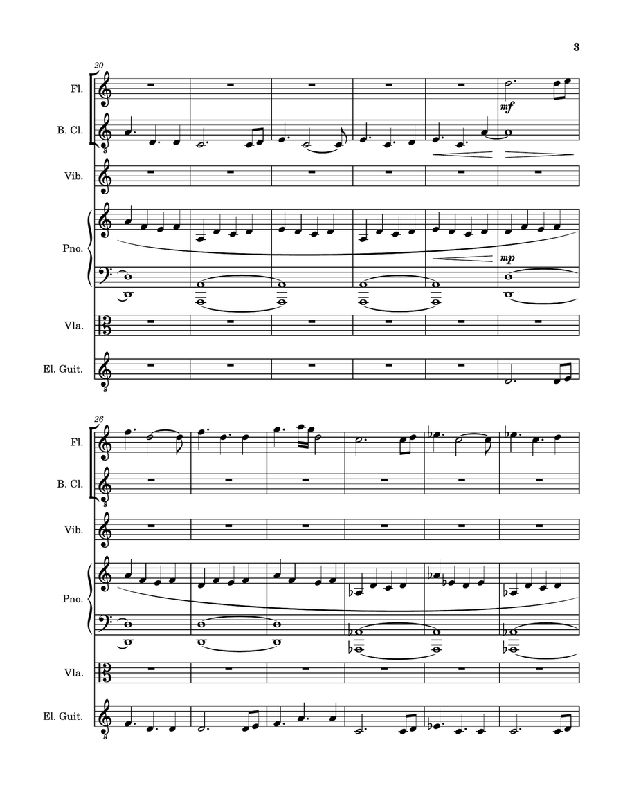 Cyanide - Score Only Cyanide - Score Only Small Ensemble scores gallery preview page 3
