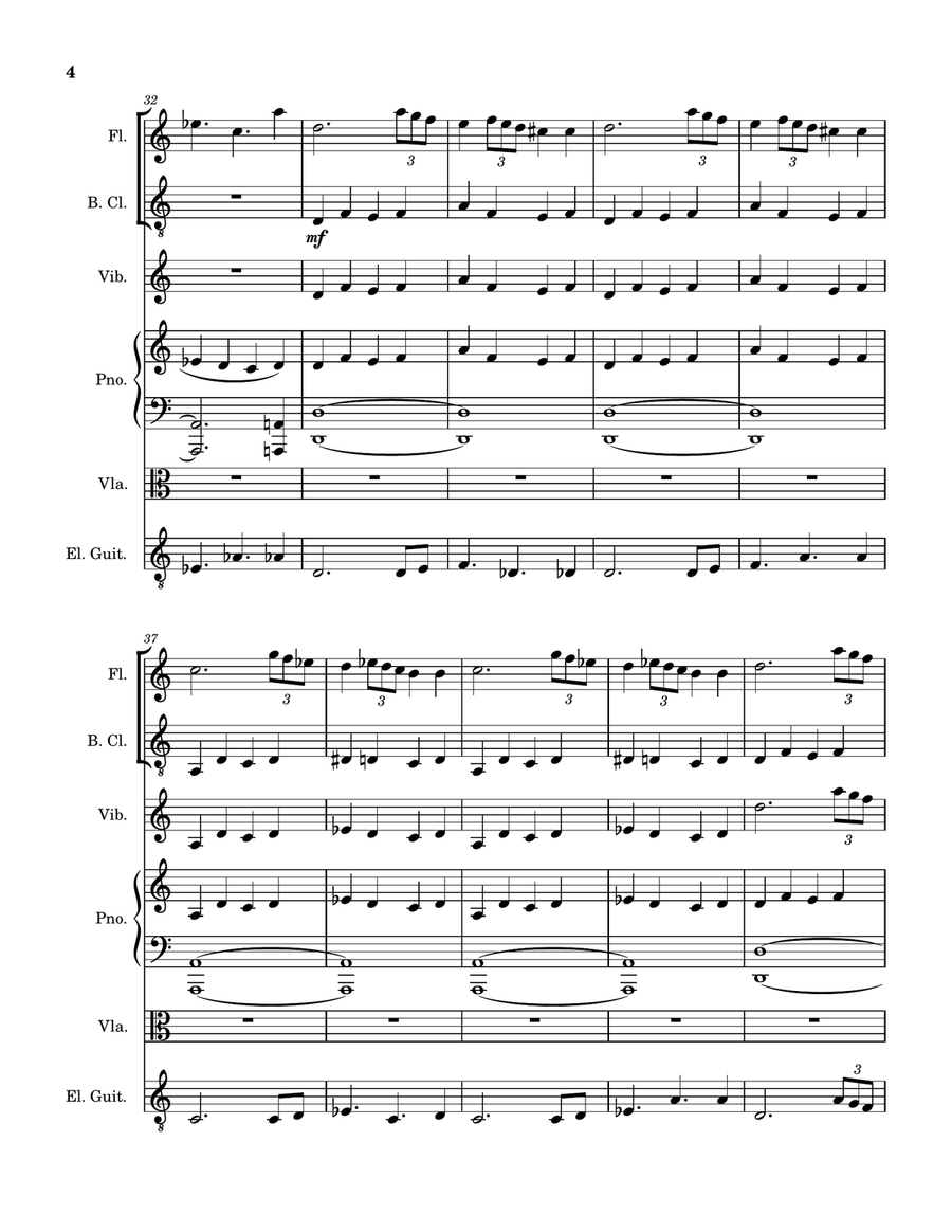 Cyanide - Score Only Cyanide - Score Only Small Ensemble scores gallery preview page 4