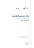 Beati Quorum Via for recorder sextet/ensemble