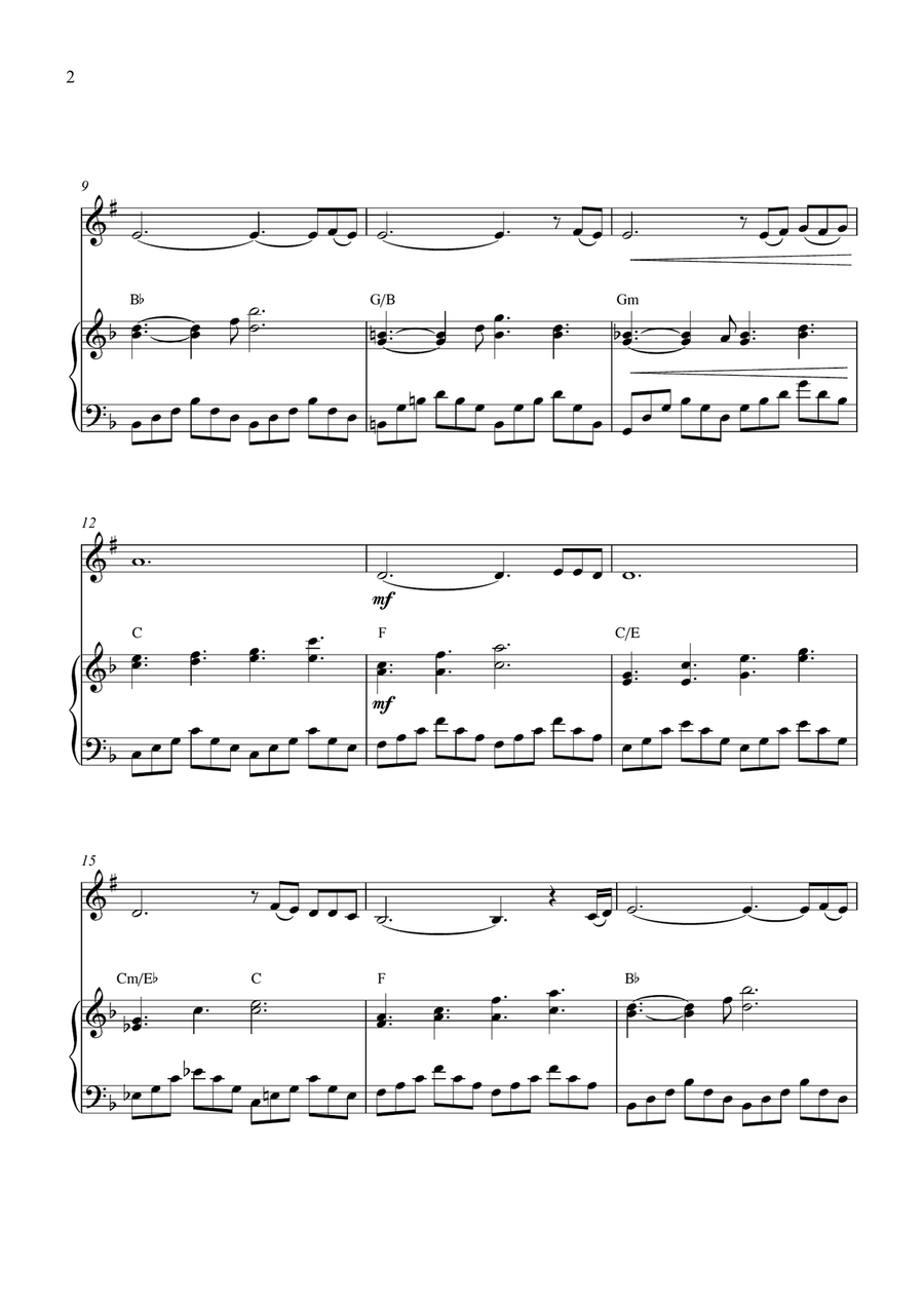 Non, Je Ne Regrette Rien Non, Je Ne Regrette Rien B-Flat Trumpet scores gallery preview page 2