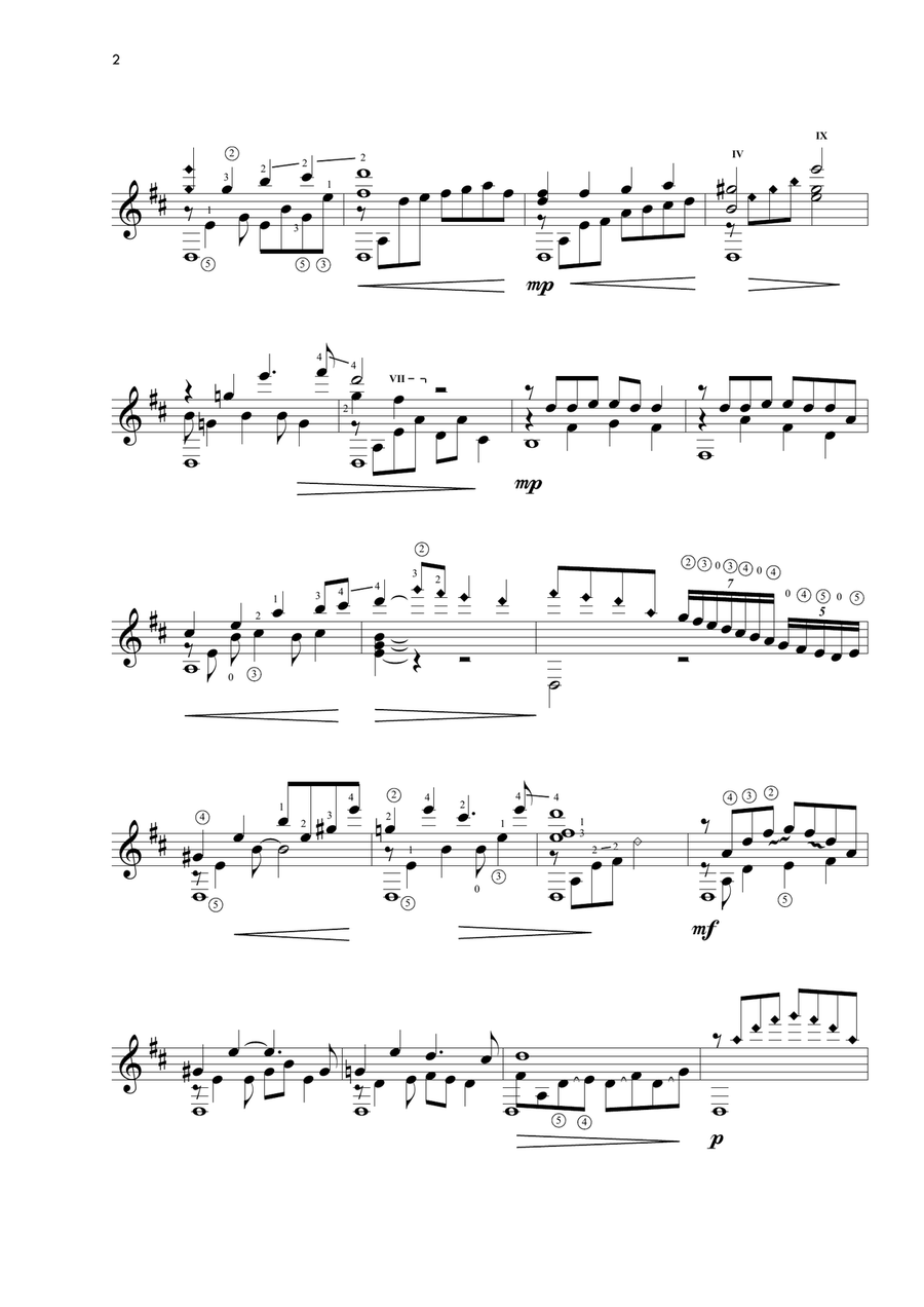 Fracture Fracture Acoustic Guitar scores gallery preview page 2