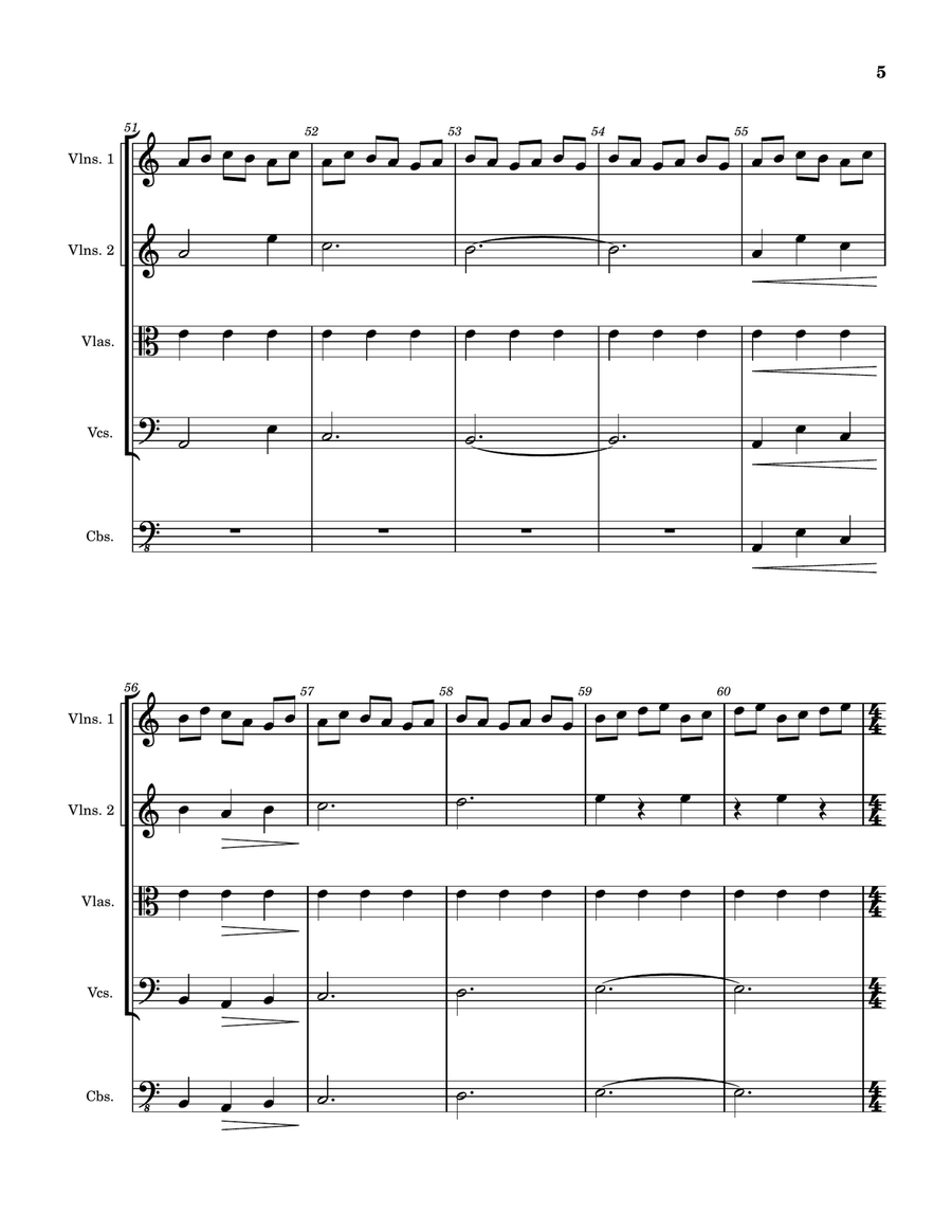 Medley: Dreaming Of The Crash with Cornfield Chase, Day One, and Mountains String Orchestra scores gallery preview page 5