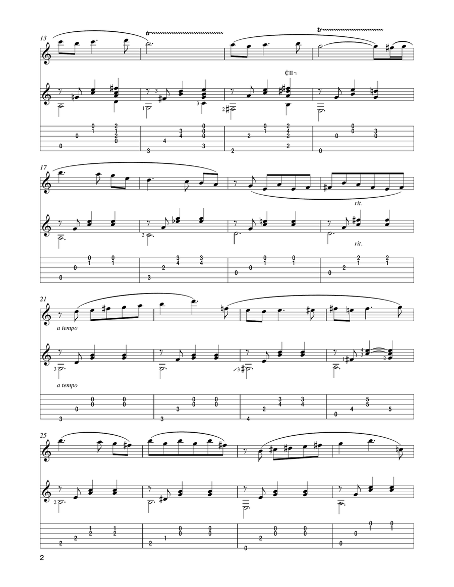 Intermezzo (from Waldemar’s Treasure) Flute scores gallery preview page 2
