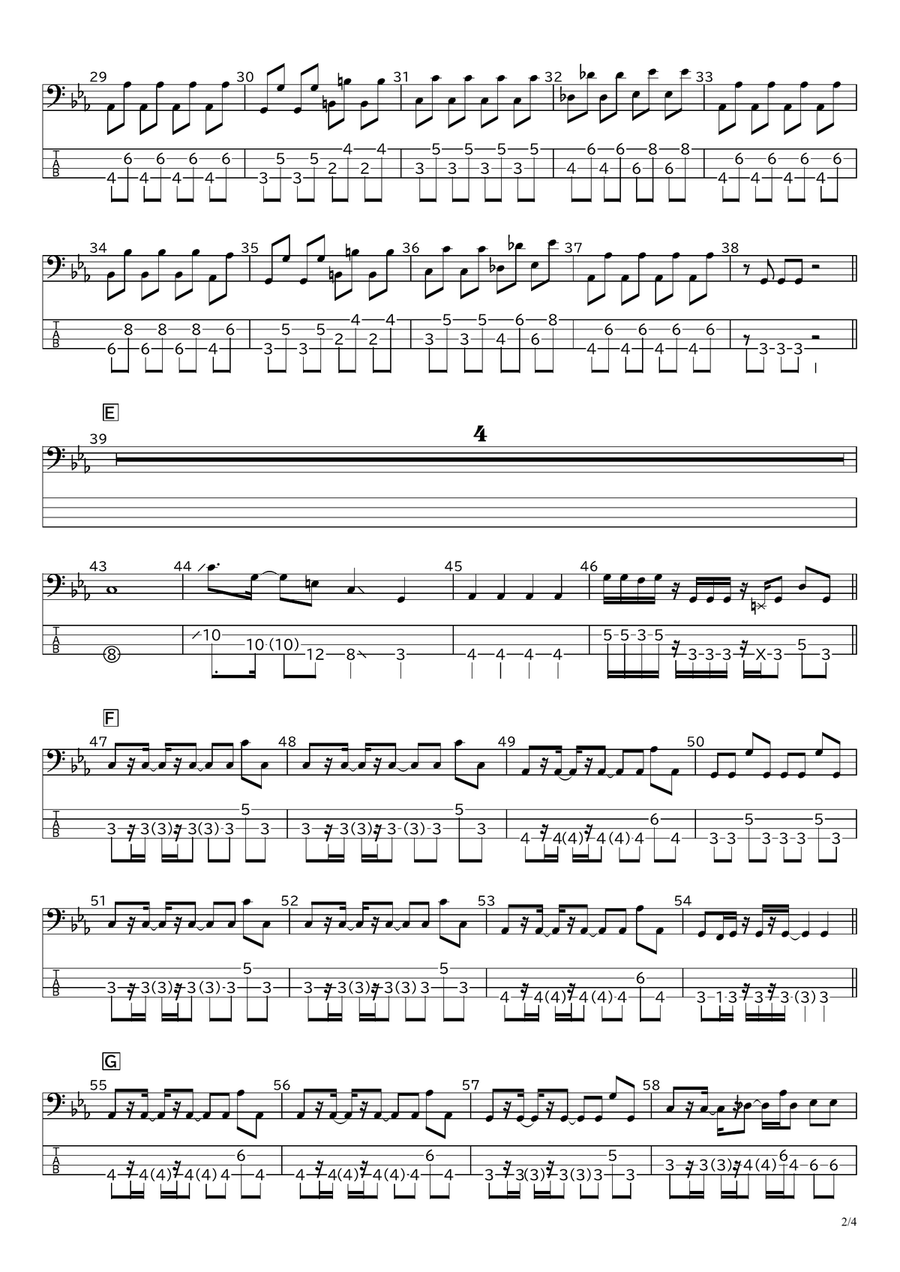 Harujion Acoustic Guitar scores gallery preview page 2