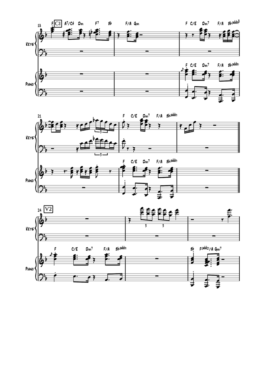 Family Business Family Business Piano Duet scores gallery preview page 3