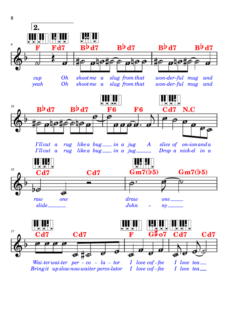 Java Jive Java Jive Piano scores gallery preview page 2
